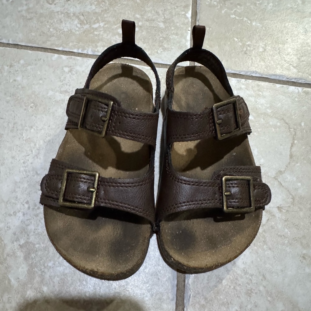 OshKosh B'gosh Brown Kids Sandals